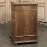Antique Dutch Neoclassical Marble Top Walnut Chest of Drawers