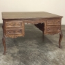 Antique French Louis XV Oak Partner's Desk