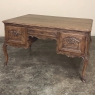 Antique French Louis XV Oak Partner's Desk