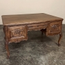 Antique French Louis XV Oak Partner's Desk