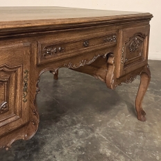 Antique French Louis XV Oak Partner's Desk