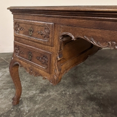 Antique French Louis XV Oak Partner's Desk