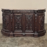 19th Century French Renaissance Marble Top Buffet