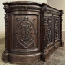 19th Century French Renaissance Marble Top Buffet