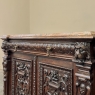 19th Century French Renaissance Marble Top Buffet