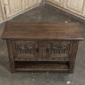 Antique Rustic Gothic Console ~ Raised Cabinet