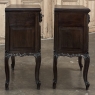 Pair Italian Piemontese Walnut Nightstands ~ End Tables
