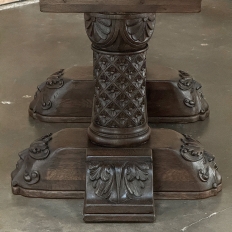 19th Century French Gothic Revival Library Table