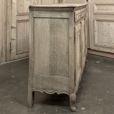 18th Century Country French Stripped Oak Buffet ~ Enfilade
