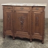 Antique French Louis XVI Marble Top Buffet