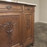 Antique French Louis XVI Marble Top Buffet