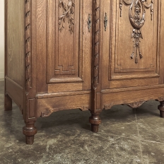 Antique French Louis XVI Marble Top Buffet