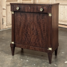 19th Century French Empire Confiturier ~ Cabinet ~ Dry Bar