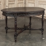 19th Century French Louis XVI Oval Center Table ~ Library Table
