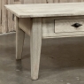 Antique Rustic Stripped Oak Coffee Table