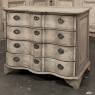 19th Century Dutch Colonial Stripped Oak Chest of Drawers