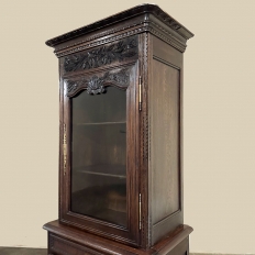 19th Century Country French Two-Tiered Vitrine