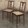 Antique French Louis XVI Caned Side Chair