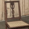 Antique French Louis XVI Caned Side Chair
