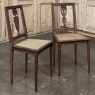Antique French Louis XVI Caned Side Chair
