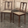 Antique French Louis XVI Caned Side Chair
