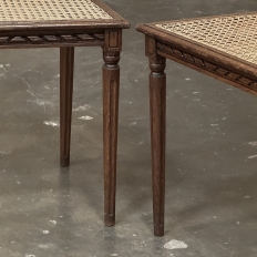 Antique French Louis XVI Caned Side Chair