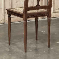 Antique French Louis XVI Caned Side Chair