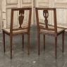 Antique French Louis XVI Caned Side Chair