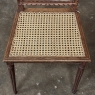 Antique French Louis XVI Caned Side Chair