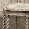 Antique Flemish Hexagonal Lamp Table ~ End Table