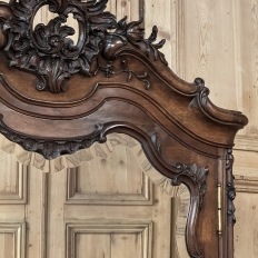 19th Century French Louis XV Walnut Triple Armoire