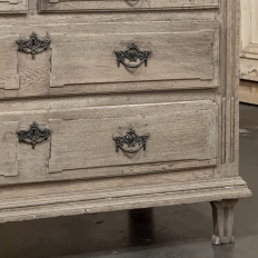 18th Century French Neoclassical Chest of Drawers in Stripped Oak