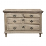 18th Century French Neoclassical Chest of Drawers in Stripped Oak