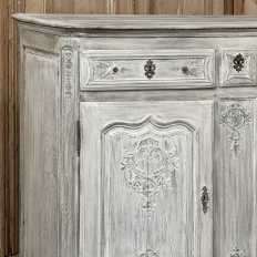 18th Century Country French Whitewashed Buffet ~ Cabinet