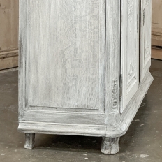 18th Century Country French Whitewashed Buffet ~ Cabinet