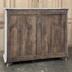18th Century Country French Whitewashed Buffet ~ Cabinet
