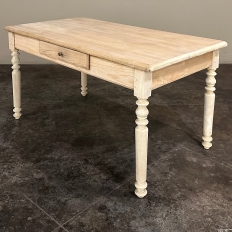 Antique Country French Oak End Table ~ Library Table