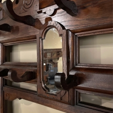 Grand 19th Century Henri II Renaissance Revival Hall Tree