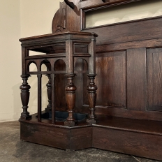 Grand 19th Century Henri II Renaissance Revival Hall Tree