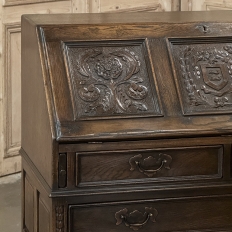Antique English Rustic Secretary Desk