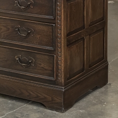 Antique English Rustic Secretary Desk