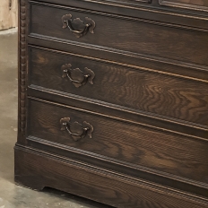 Antique English Rustic Secretary Desk