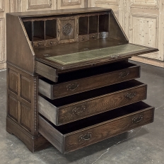Antique English Rustic Secretary Desk