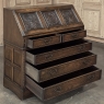Antique English Rustic Secretary Desk