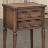 Pair Antique French Directoire ~ Neoclassical End Tables - Nightstands