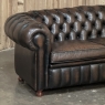 Set of Mid-Century Chesterfield Sofas with Tufted Leather