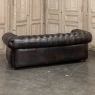 Set of Mid-Century Chesterfield Sofas with Tufted Leather