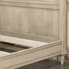 Antique Country French Louis XVI Stripped 3/4 Bed