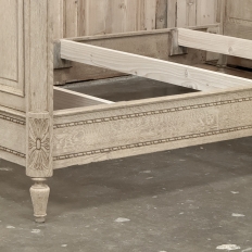 Antique Country French Louis XVI Stripped 3/4 Bed