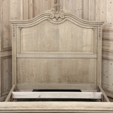 Antique Country French Louis XVI Stripped 3/4 Bed